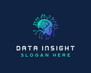 Information - Data Tech Intelligence logo design