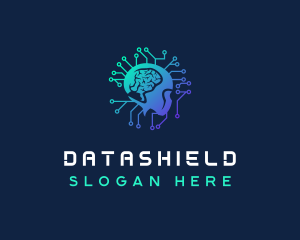 Data Tech Intelligence logo design