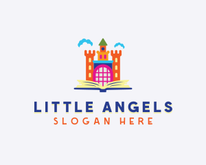 Child Welfare - Daycare Castle Storytelling logo design