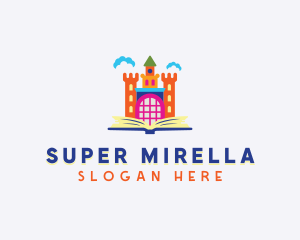 Book - Daycare Castle Storytelling logo design
