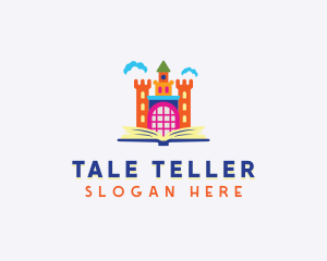 Daycare Castle Storytelling logo design