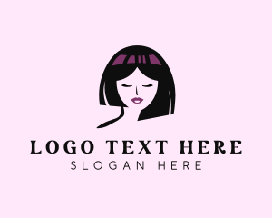 Beauty - Hair Makeup Woman logo design