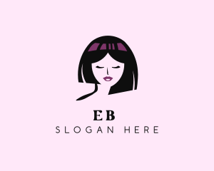 Feminine - Hair Makeup Woman logo design