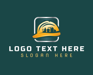 Hard Hat - Builder Construction Hat logo design