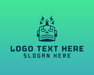 Online Gaming - Robot Avatar Clan logo design