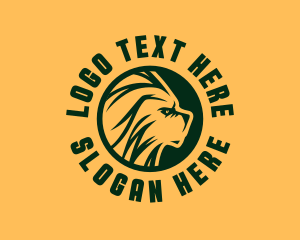 Minimalist - Wild Lion Safari logo design