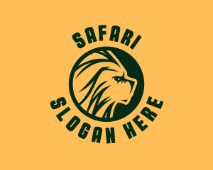 Wild Lion Safari logo design