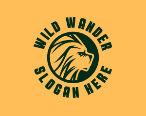 Wild Lion Safari logo design