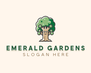 Sustainable Tree Planting Logo