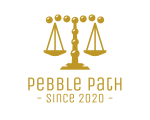 Gold Pebble Law Firm logo design