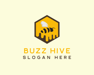 Hive - Bee Hive Honey logo design