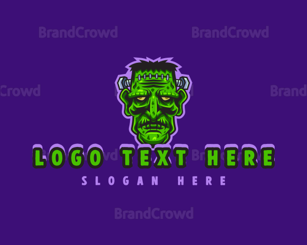 Dead Zombie Monster Logo