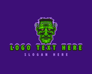 Horror - Dead Zombie Monster logo design