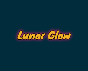 Comic Playful Glowing logo design