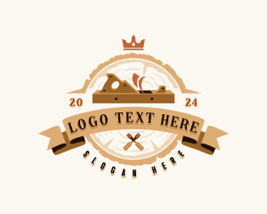 Carpentry - Artisan Woodwork Planer logo design