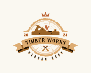 Artisan Woodwork Planer logo design