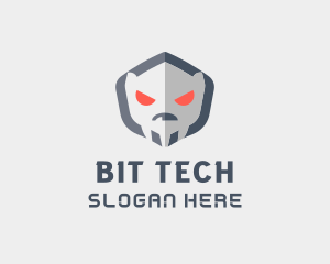 Robot Cyborg Tech  logo design