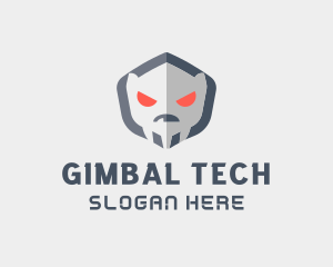 Robot Cyborg Tech  logo design