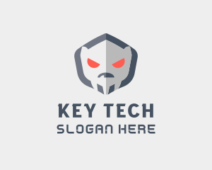 Robot Cyborg Tech  logo design