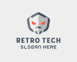 Robot Cyborg Tech  logo design