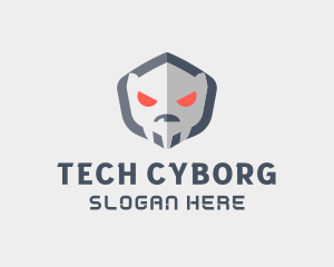 Cyborg - Robot Cyborg Tech logo design