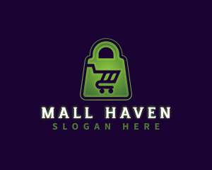 Ecommerce Grocery Bag logo design