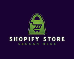 Ecommerce - Ecommerce Grocery Bag logo design