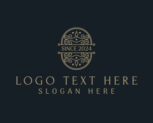 Luxury Event Boutique logo design