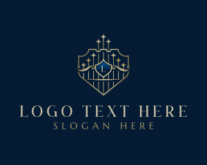 Protection - Luxury Gate Royalty logo design