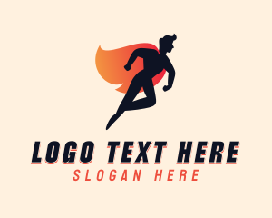 Cape - Comic Superhero Man logo design