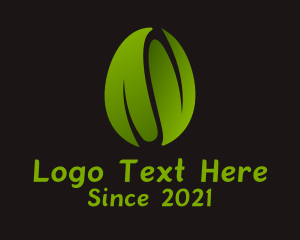 Healthy Food - Nature Leaf Garden logo design