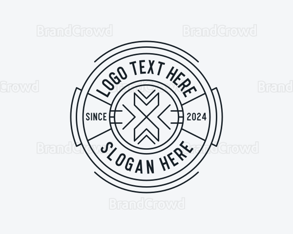 Generic  Arrow Letter X Logo