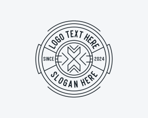Upscale - Generic  Arrow Letter X logo design