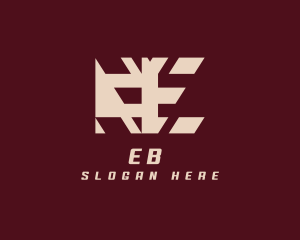 Geometric Business Brand Letter E Logo