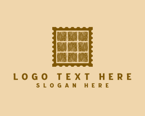 Diy - Artisan Woodwork Stamp logo design