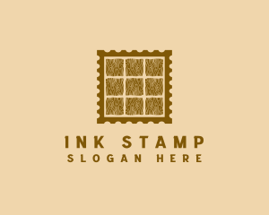 Artisan Woodwork Stamp logo design