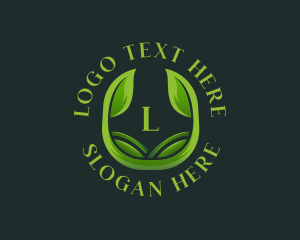 Botanical - Organic Botanical Leaf logo design