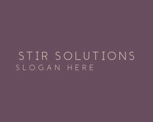 Minimalist Business Consultant logo design