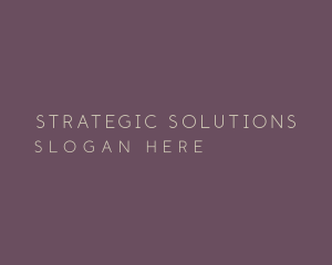 Consulting - Minimalist Business Consultant logo design