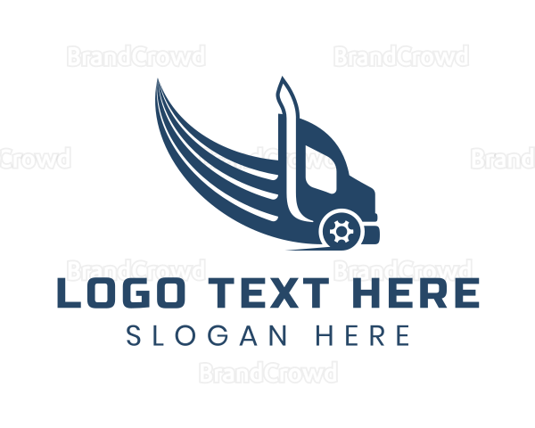 Cargo Trailer Truck Logo