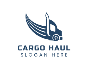 Cargo Trailer Truck logo design