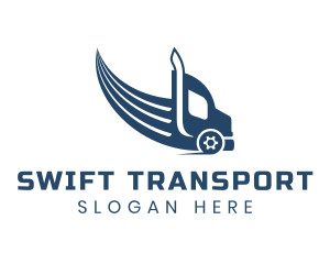 Cargo Trailer Truck logo design