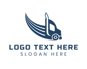 Cargo Trailer Truck Logo