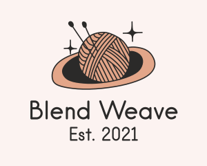 Planet Crochet Yarn logo design