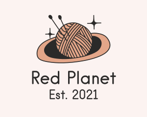 Planet Crochet Yarn logo design