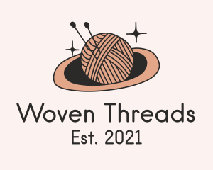 Planet Crochet Yarn logo design