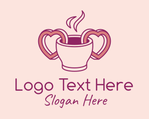 Date - Coffee Date Drink logo design