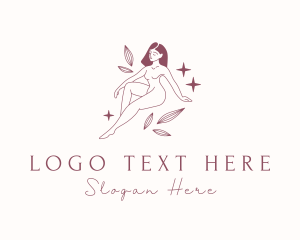 Naked Nature Model logo design