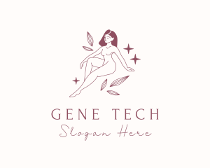 Naked Nature Model logo design