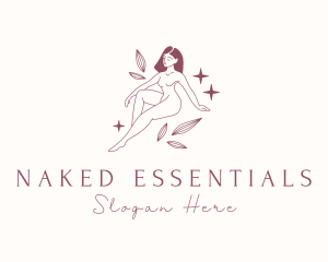 Bare - Naked Nature Model logo design